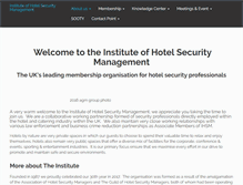 Tablet Screenshot of hotelsecuritymanagement.org